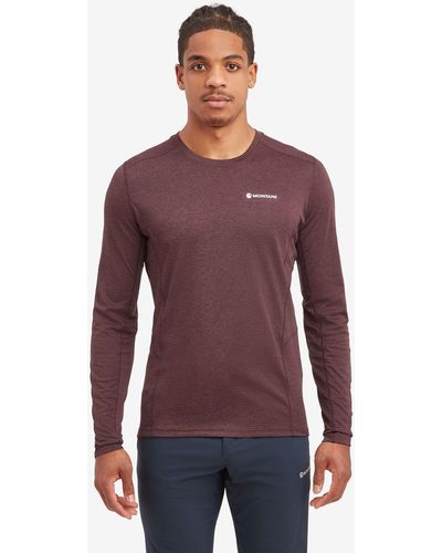 MONTANÉ Dart Recycled Long Sleeve Top - Purple