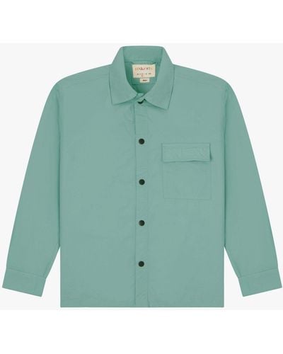 Uskees Button Overshirt - Green