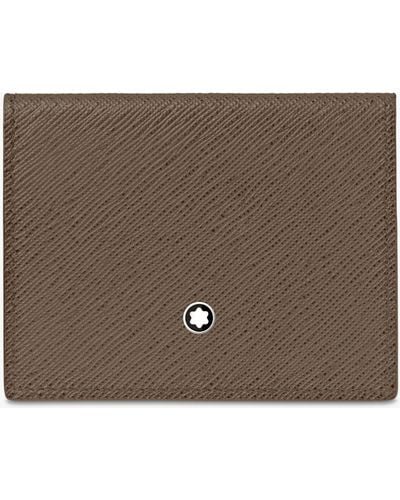 Montblanc Sartorial Trio Leather Card Holder - Brown