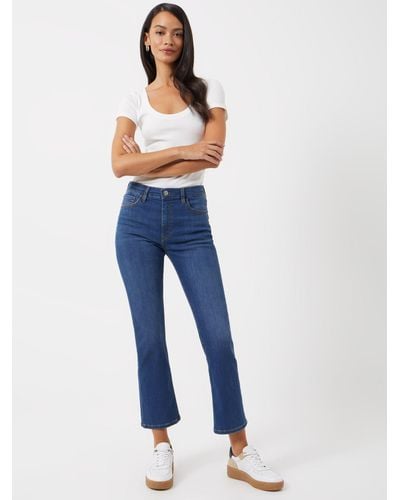 French Connection Stretch Demi Jeans - Blue