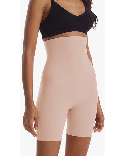 Commando Classic Seamless Control High-waisted Shorts - Pink