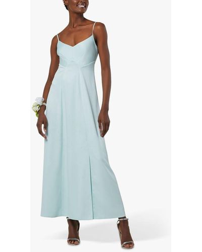 Closet Bridesmaid Sleeveless Maxi Dress - Blue