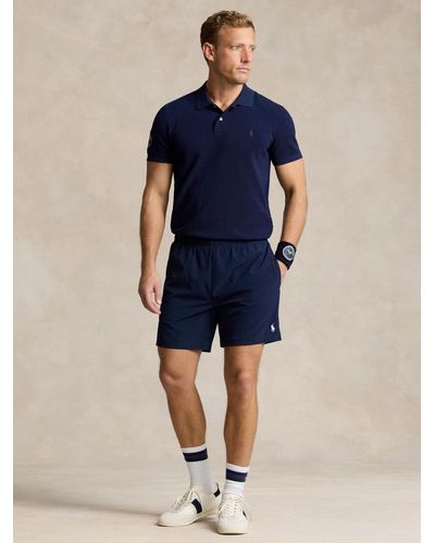 Ralph Lauren Polo Wimbledon Ball Boy Shorts - Blue
