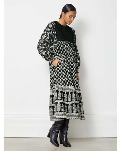 Albaray Cotton Cord Midi Dress - Multicolour