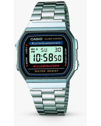 G-Shock Retro Digital Bracelet Strap Watch - White