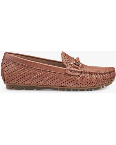 Hotter Nerissa Driver Style Moccasins - Brown