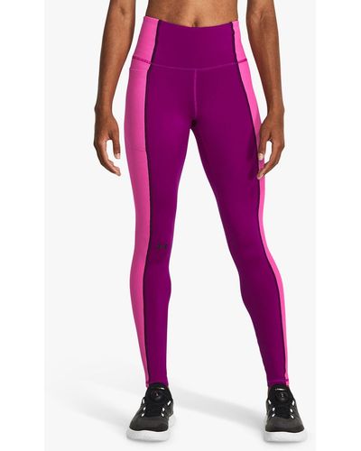Under Armour Train Cold Weather Gym Leggings - Pink
