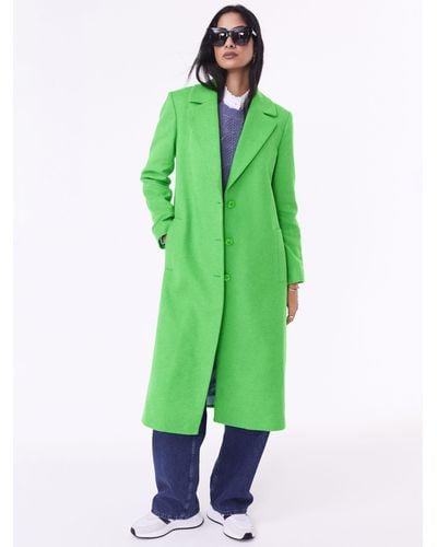 Baukjen Emanuela Recycled Wool Blend Coat - Green