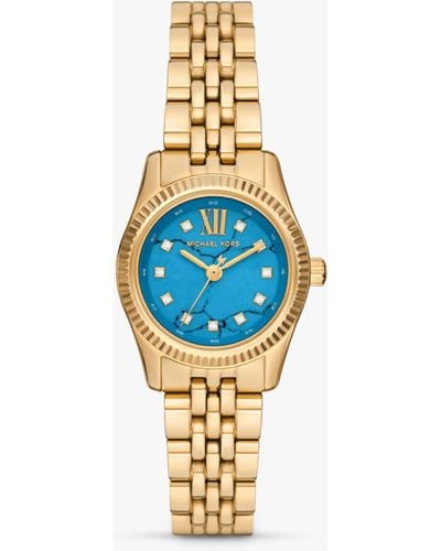 Michael Kors Mk4813 Lexington Bracelet Strap Watch - Blue
