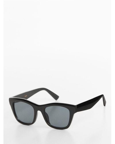 Mango Mara Square Sunglasses - Grey