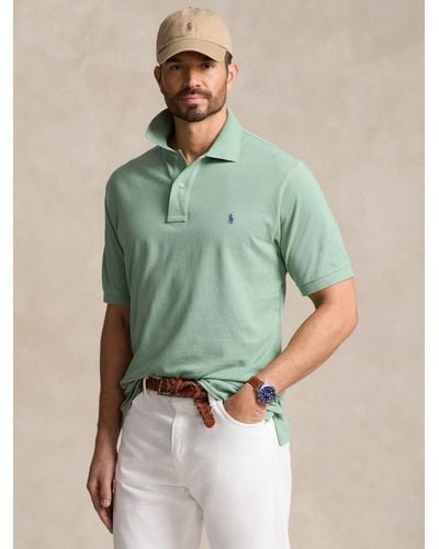 Ralph Lauren Big & Tall Regular Fit Polo Shirt - Green