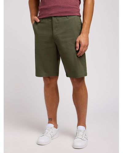 Lee Jeans Extreme Movement Workwear Shorts - Green