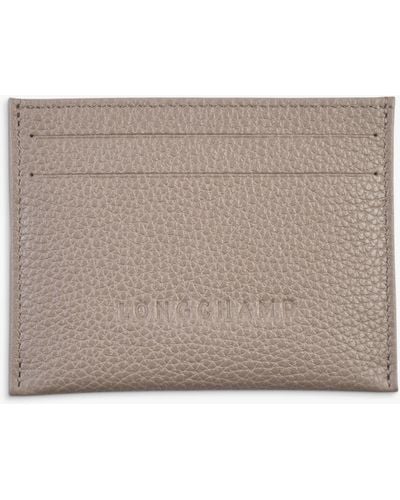 Longchamp Le Foulonné Leather Card Holder - Multicolour