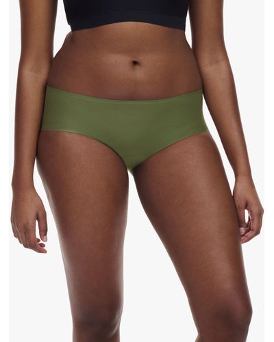 Chantelle Soft Stretch Hipster Knickers - Green