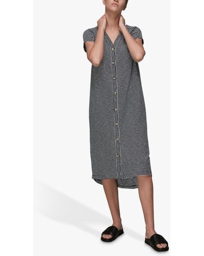 Whistles cody clearance button through dress