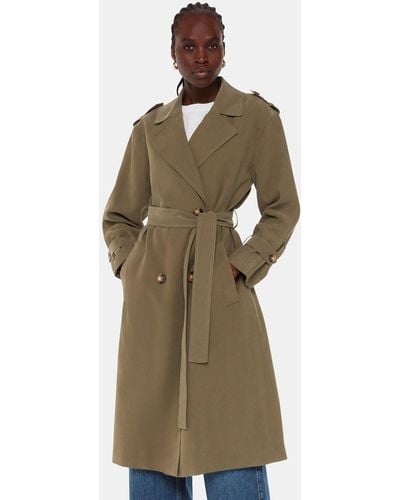 Whistles Riley Trench Coat - Natural