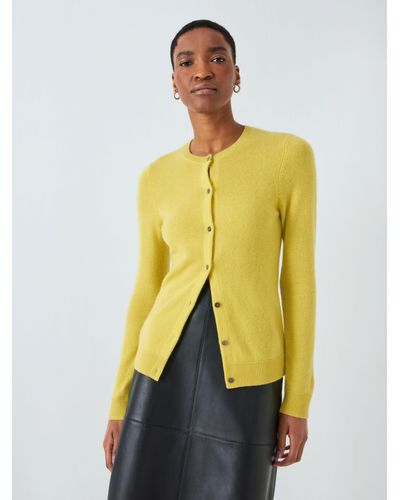 Mustard crew neck cardigan cheap