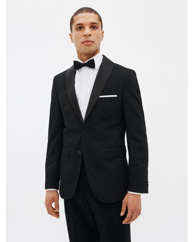 SELECTED Recycled Polyester Tux Dinner Jacket - Blue