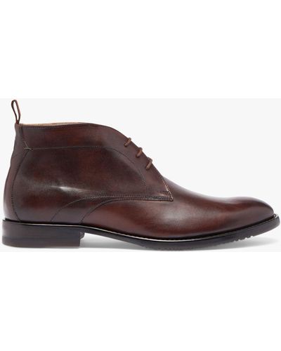 Oliver Sweeney Farleton Leather Chukka Boots - Brown