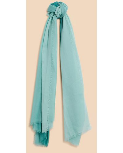 White Stuff Penny Scarf - Blue