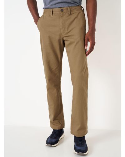 Crew Vintage Straight Fit Chinos - Natural