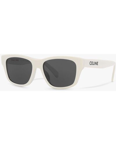 Celine Cl40249u Rectangular Sunglasses - Grey