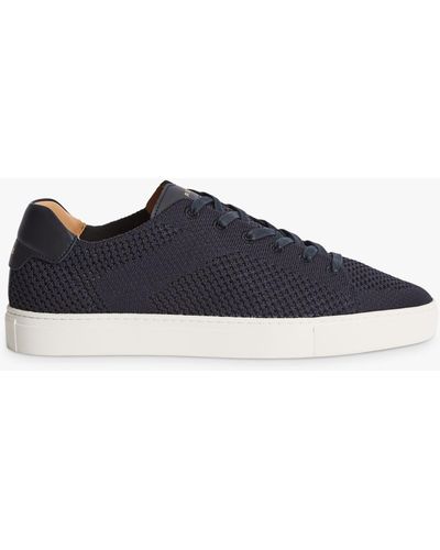 Reiss Brackley - Knitted Trainers - Blue