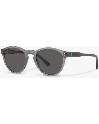 Ralph Lauren Ph4172 Oval Sunglasses - Grey