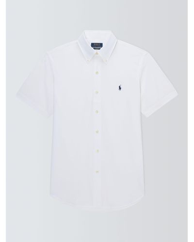 Ralph Lauren Polo Short Sleeve Shirt - White