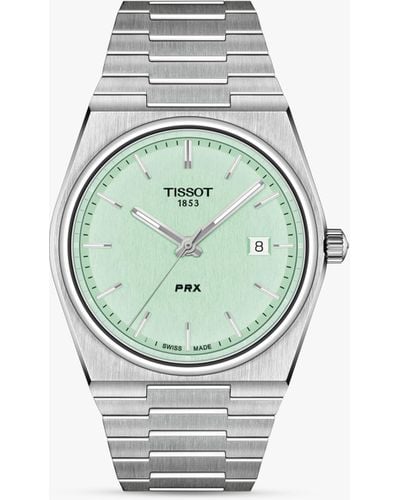 Tissot T1374101109101 Prx 40 205 Date Bracelet Strap Watch - Multicolour