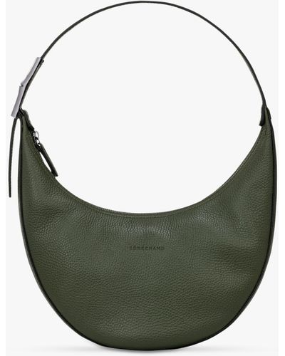 Longchamp Roseau Essential Hobo Bag - Grey