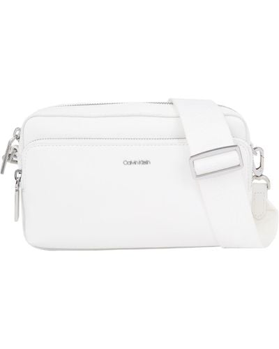 Calvin Klein Cross Body Camera Bag - White