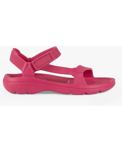 Totes Ladies Solbounce Riley Adjustable Sport Sandals - Pink