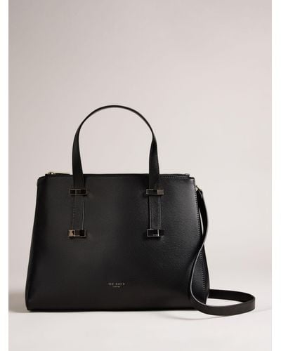 Ted Baker Judiith Leather Tote Bag - Black