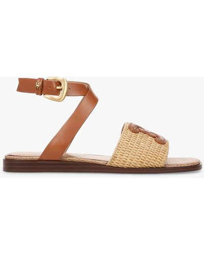 Sam Edelman Ilsie Ankle Strap Sandals - Brown