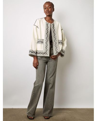 Gerard Darel Beverly Cotton Jacket - White