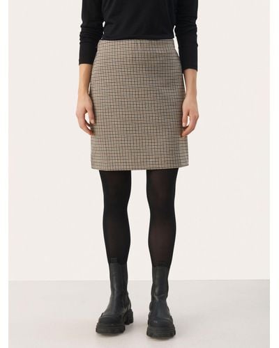 Part Two Corinne Mini Skirt - Black