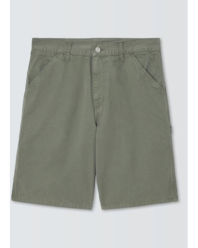 Carhartt Single Knee Relaxed Fit Shorts - Green