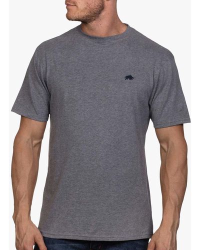 Raging Bull Classic Organic Cotton T-shirt - Grey