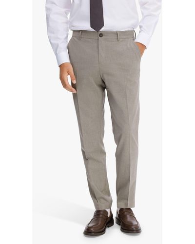 SELECTED Tailored Fit Nordic Heritage Suit Trousers - Grey