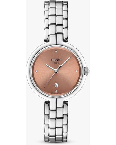 Tissot T0942101133600 Flamingo Bracelet Strap Watch - White