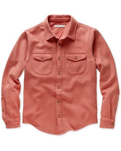 Outerknown Chroma Blanket Shirt - Red