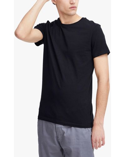 Casual Friday David Crew Neck Basic T-shirt - Black