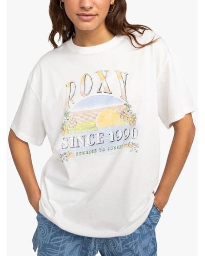 Roxy Dreamers Graphic T-shirt - White