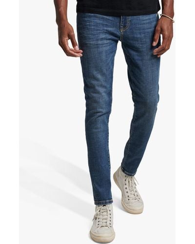 Superdry Organic Cotton Skinny Jeans - Blue