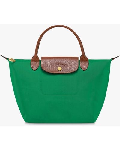 Longchamp Le Pliage Original Small Top Handle Bag - Green