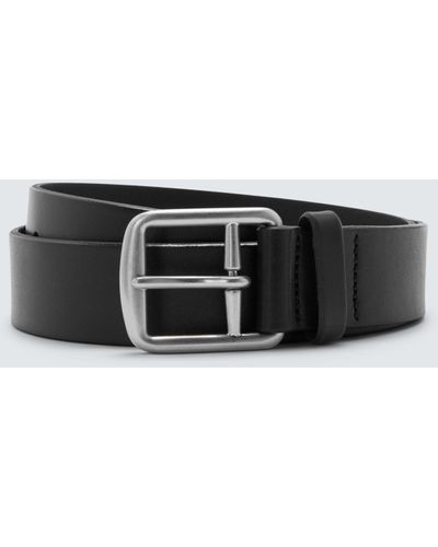 Ralph Lauren Polo Leather Belt - Grey