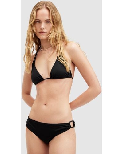 AllSaints Erica Bikini Bottom - Natural