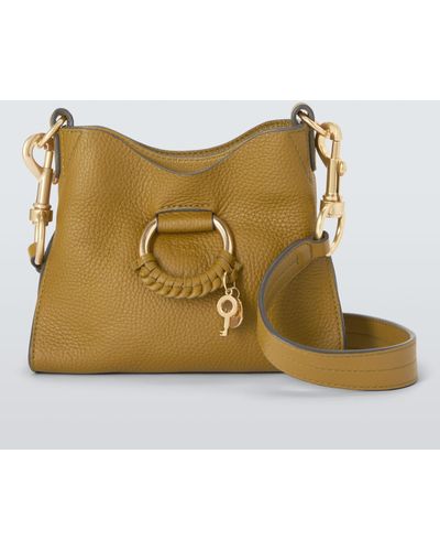 See By Chloé Joan Small Leather Crossbody Bag - Natural