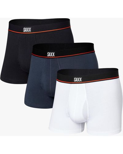 Saxx Underwear Co. Non Stop Relaxed Fit Trunks - Black